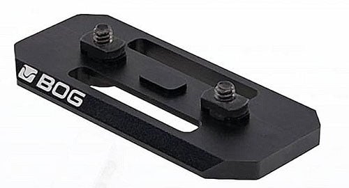 L'adaptateur M-Lok en aluminium léger offre une fixation stable pour tes accessoires, tout en étant compatible avec les trépieds Arca Swiss et ne pesant que 36g.